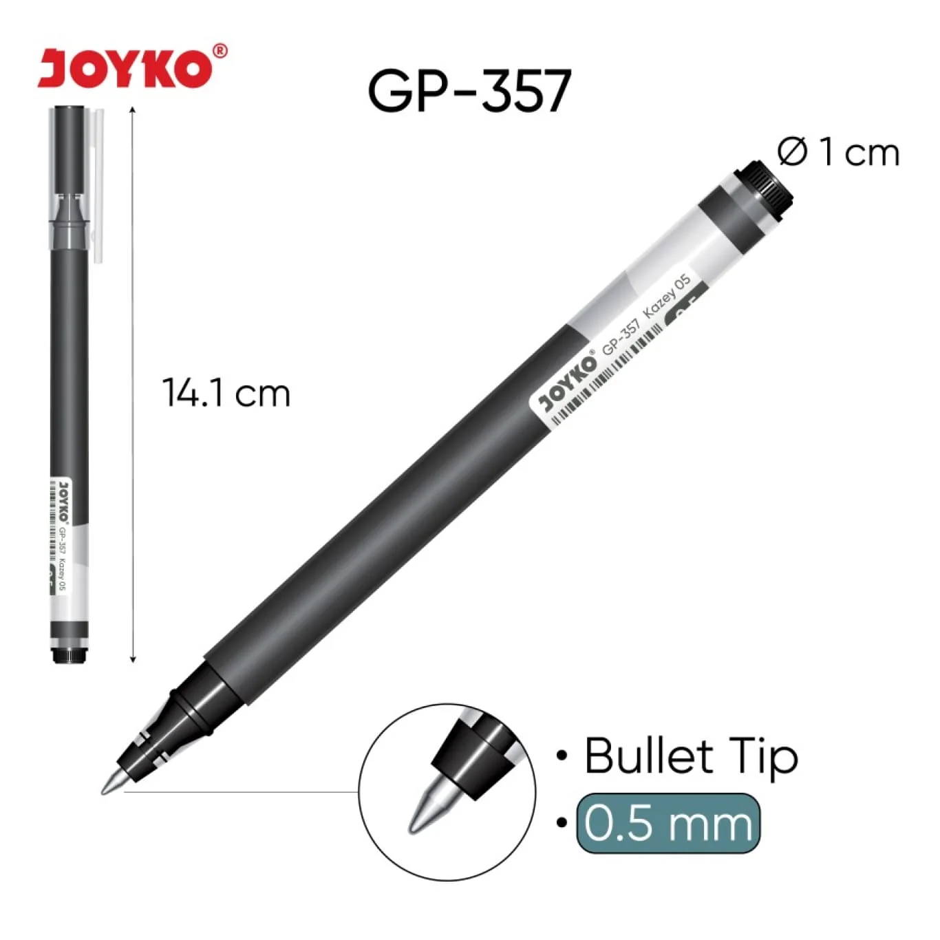 Pulpen Ballpoint Hitam